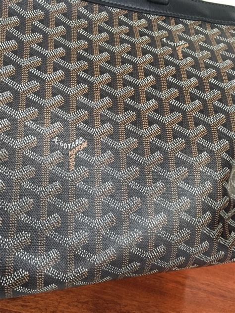 goyard paint fading|goyard canvas care.